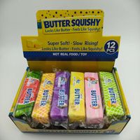 Jouets Squishy en PU à Rebond Lent, Super Doux et Masticables, Anti-Stress, Jouet Sensoriel pour Adultes, Décoration de Bureau