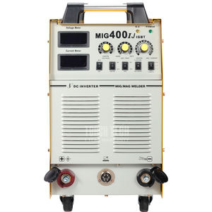 Máquina de soldar MIG/MAG con inversor sinérgico, máquina de soldar MIG/MAG de 400 amperios, fuente de alimentación trifásica de CC 400 V ± 15 %, 50/60 Hz - Product Image 4