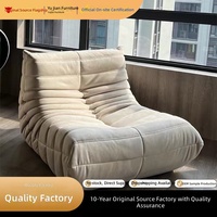 Vente directe usine YuJian : Canapé Caterpillar, chaise longue de balcon, fauteuil inclinable de salon, avec housse en cuir PU mobile, idéal pour la sieste