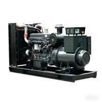 Générateur de puissance JPF à cadre ouvert silencieux haute efficacité 50KVA-500KVA Diesel/Gaz Naturel Auto DC avec ATS