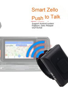 Controlador Bluetooth R16 Push-to-Talk para Android y iPhone, Compatible con las Aplicaciones de Radio Bidireccional RealPTT y Zello, Botón PTT L665 - Product Image 3