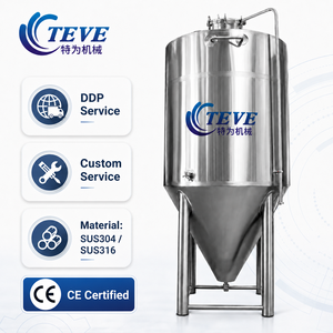 <span class=keywords><strong>Cuve</strong></span> de brassage en acier inoxydable de qualité sanitaire, soudée avec précision, résistante à la corrosion, homologuée pour la pression, grande capacité, pour la fermentation - Product Image 1