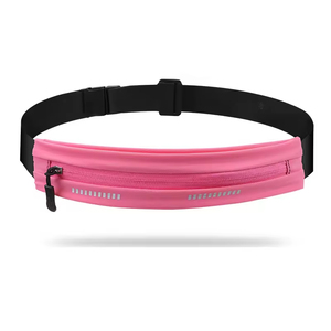 Ultra-Thin Waterproof Running <b>Belt</b> Reflective Strip Design Adjustable <b>Elastic</b> Waist Pack for Hiking Jogging - Product Image 2