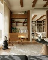 Rénovation d'appartement de petite taille, design d'intérieur avec solutions d'économie d'espace, conception personnalisée pour la vie urbaine compacte