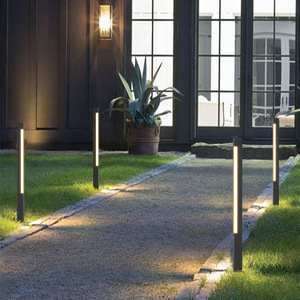 Lámpara de jardín cuadrada para exteriores, impermeable, moderna, para paisajismo, para patio, camino, villa - Product Image 3