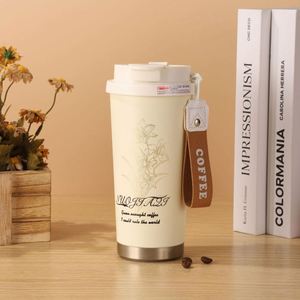 แก้วกาแฟสุญญากาศสองชั้น สแตนเลส 316 ยี่ห้อซูซูกิ ออร์คิด พกพาสะดวก พร้อมสายคล้องคอ เหมาะเป็นของขวัญทางธุรกิจ สำหรับเปิดเทอม - Product Image 1