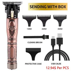 Tondeuse à cheveux électrique professionnelle, w, Rechargeable, pour couper les cheveux