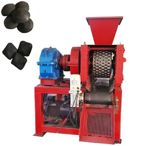 Mesin briket kecil baja Slave Charcoal mesin ekstruder baterai Lithium mesin Briquette bubuk