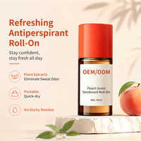 Déodorant Roll-on Unisexe Imperméable 30ml Sans Alcool Hydratant Doux Élimination des Odeurs Corporelles Ingrédients Véganes Meilleure Vente