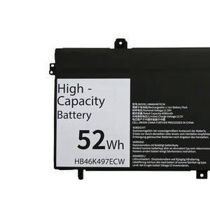 Batterie d'ordinateur portable de remplacement HB46K497ECW 52Wh pour Matebook D PL-W19 W29 MRC-W50R, batterie lithium-ion rechargeable en stock - Product Image 3