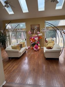 Giá đỡ đèn chùm pha lê đám cưới tháo rời cho đèn sân khấu 5 đạo cụ đèn cưới trang trí tiệc cưới và sự kiện - Product Image 3