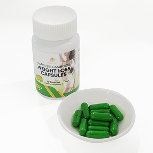 Cápsulas de Fibra de Garcinia Cambogia 500mg, Control Natural del Apetito, Suministro al por Mayor - Product Image 2