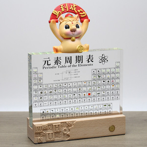 Tabla periódica de los elementos de acrílico, rectángulo, decoración moderna para el hogar, adorno para dormitorio, Año Nuevo Chino 2026, año del caballo - Product Image 4