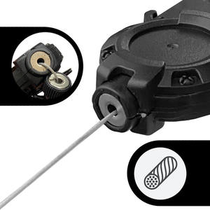 Llavero Táctico Retráctil Chang Cheol con Hebilla de Tracción, Negro, con Cuchillo, Fácil de Abrir, Resistente al Agua, Accesorio de Escalada Resistente - Product Image 4