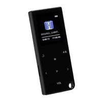 Lecteur MP3 tactile transfrontalier en métal, lecteur MP4, édition étudiante, radio HiFi sans perte, USB, audio et vidéo direct pour voiture