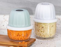 Usb Mini Draagbare Draadloze Knoflook Chopper Fruit Groente Gereedschap Ui Voedsel Elektrische Groente Snijder