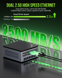 Nuevo Mini PC para Juegos GMKtec Oculink M7 AMD <span class=keywords><strong>Ryzen</strong></span> <span class=keywords><strong>7</strong></span> <span class=keywords><strong>PRO</strong></span> 6850H con SSD, 2xUSB4, 2xDDR5, 2x2.5G LAN, WiFi6, Windows 11 - Product Image 3