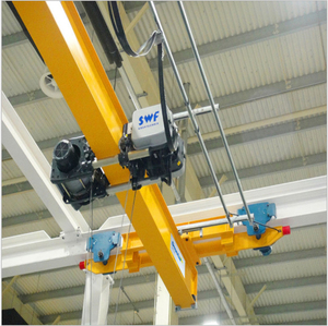 A5 cấp 1 ~ 16ton treo CE đã được phê duyệt nâng hàng hóa đơn dầm LX loại đơn dầm động cơ trên không cần cẩu - Product Image 3