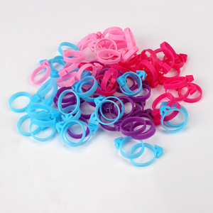 Silicone Piping Bag Tying Loops Multi Color Reusable Food <b>Safe</b> Baking Pastry <b>Tools</b> - Product Image 5