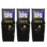 Qianmen très rentable Durable bonne qualité en bois 19 pouces écran tactile compétence jeu Machine armoire pour Zeus PR Habichuelas