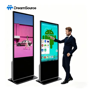 Écran tactile LCD numérique sur pied DreamSource 75 pouces, affichage Android, publicité intérieure, tactile IR, Cloud CMS SDK - Product Image 1