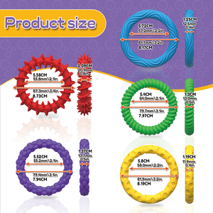 Pulsera Sensorial Moderna para Niños, Fabricada en Silicona, para Niños con Necesidades Especiales y Autismo, Gran Venta - Product Image 3