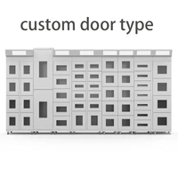 Casier de stockage intelligent pour outils d'usine et objets de valeur avec porte transparente visible, système RFID intelligent, armoire sur mesure