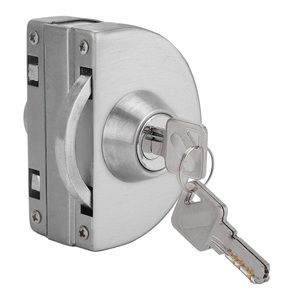 Serrure de porte en verre en acier inoxydable, <span class=keywords><strong>loquet</strong></span> de <span class=keywords><strong>sol</strong></span> durable anti-corrosion pour porte coulissante en verre de 10-12 mm - Product Image 2