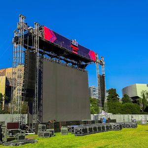 Écran LED publicitaire <span class=keywords><strong>extérieur</strong></span> haute performance <span class=keywords><strong>personnalisé</strong></span>, étanche, P3.91, mur vidéo pour centre commercial, indice de protection IP65, garantie 5 ans - Product Image 3