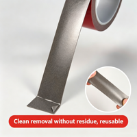 Für Heißschmelz-Acrylschaum Doppelseitiges Klebeband 1mm Wasserdicht Hitzebeständig Hochbelastbar Gestanzte Formen Technische Qualität für Automobilindustrie