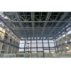 Lf dài khoảng không gian khung thép Cấu trúc kim loại nhà kho vòm mái nhà xây dựng nhà thờ hội nghị hội trường centre xây dựng - Product Image 5