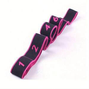 Bandes de résistance Xunda, 8 niveaux, couleurs codées, pour yoga, fitness, danse, entraînement, unisexe. - Product Image 2