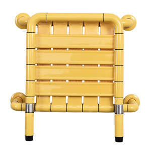 Chaise de douche pliable en acier inoxydable antidérapante pour personnes âgées, équipement de sécurité pour salle de bain, matériaux de construction Jingtai - Product Image 3