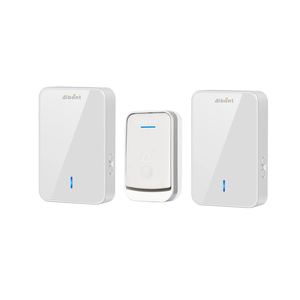 Aibont <span class=keywords><strong>timbre</strong></span> inalámbrico diseño impermeable 4 DC 6V 3A batería 12V23A batería requerida botón enchufe de corriente continua - Product Image 5