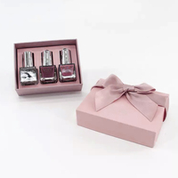 Boîte cadeau miniature de luxe personnalisée pour vernis à ongles et gel, boîte magnétique en carton recyclable