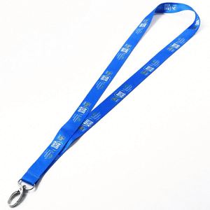 Flat Safety <b>Lanyard</b> Woven Logo <b>Polyester</b> Material Eco-friendly Exhibition Printed <b>Lanyards</b> with logo Custom - Product Image 4