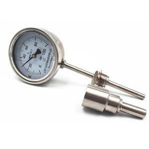 Termometro industriale termometro bimetallico WSS-411 termometro radiale in acciaio inossidabile 0-100C - Product Image 4