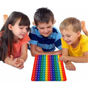 Approvisionnement d'usine Silicone 12x12 jeux de Multiplication activité de pratique mathématique Pop sensoriel éducatif Fidget jouets pour enfants salle de classe - Product Image 5
