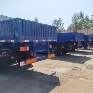 Recinzione Stake Van semirimorchio nuovissimo con cassone ribaltabile per trasporto di camion con pianale pesante semirimorchio