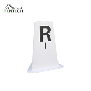 फी लाइसेंस प्राप्त प्लास्टिक घोड़ा ड्रेसेज अखाड़ा लाइन शंकु, सवारी अखाड़ा - Product Image 5