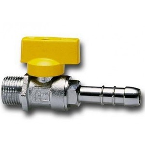 Rubinetto Maschio Dritto per Gas con Connettore per Tubo 1/2 x 14 - Product Image 2