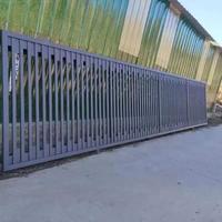 Panneau de clôture de jardin extérieur en alliage d'aluminium découpé au laser avec bordure paysagère pour le délimitation des pelouses