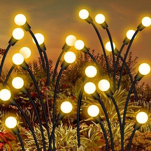 Lampes solaires oscillantes pour jardin, effet luciole, éclairage décoratif extérieur en forme d'étoile pour allée, chemin, décoration de mariage - Product Image 2