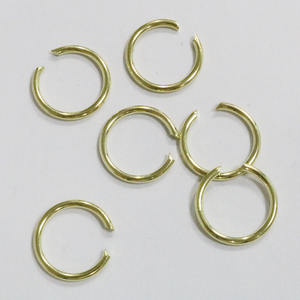 Haute qualité fer fendu porte-clés anneaux bricolage accessoires saut anneau fer retenue circlip - Product Image 5