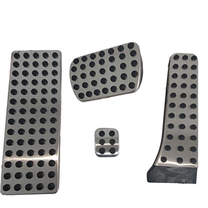 Kits de Interior de Lujo, Cubiertas de Pedales de Freno y Acelerador de Acero Inoxidable para <span class=keywords><strong>Mercedes</strong></span> <span class=keywords><strong>Benz</strong></span> Clase C, E, S, GLC, GLK, GLE, GLS, <span class=keywords><strong>CLS</strong></span>, <span class=keywords><strong>AMG</strong></span> 2008-2020 - Product Image 6