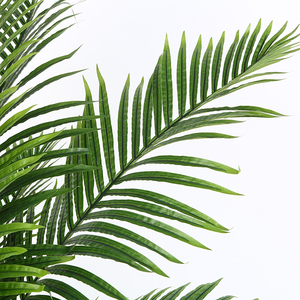 Gran Areca Palm árbol 200cm de plástico bonsai árbol artificial para jardinería - Product Image 4