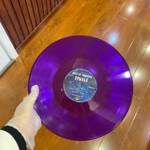 Discos de Vinilo <span class=keywords><strong>LP</strong></span> de 12 Pulgadas y 180 Gramos, Personalizados en Tamaño y Color, Productos Promocionales para Manualidades en Chaquetas, Color Negro - Product Image 1