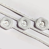 Luces LED Pixel RGBW de 24V CC Personalizadas, Decoración Navideña para Exteriores, Blanco Cálido CCT, IP65, Cuerpo de Lámpara de PC para Edificios