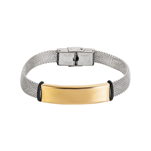 Bracciali e Braccialetti Geometrici Trendy in Acciaio Inox 316L OEM Placcati Oro 18K PVD Unisex per Anniversario - Product Image 2