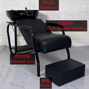 Sillón de Lavado de Cabello Moderno para Salón de Belleza, Muebles para Salón de Masajes, Champú con Lavabo y Sillas para Salón - Product Image 3
